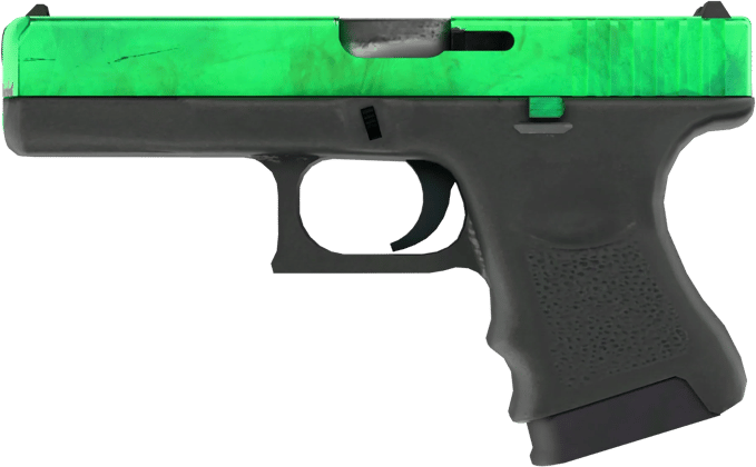 【コレクターズアイテム】モロッカン・グリーンスキン・アゲート Glock-18 | Gamma Doppler Emerald - Skins Wiki